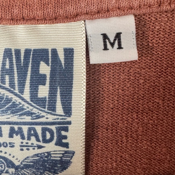 JUNGMAVEN Men's Medium Tahoe Sweatshirt Terracotta Hemp Organic Cotton M $98 - Picture 4 of 6